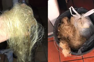 Fue a una peluqueriacutea antes de su fiesta de 15 y por error la dejaron pelada