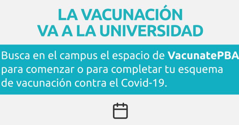 La posta de vacunacioacuten estaraacute en el Campus Universitario de la UNICEN 