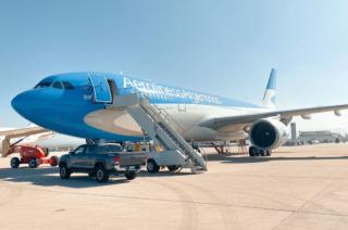 Aerolíneas Argentinas reprograma un centenar de vuelos por una medida de fuerza