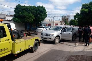 La camioneta interceptada ayer estuvo involucrada en el hecho que terminó con la muerte de Micol