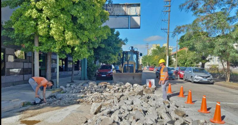 Los trabajos en el marco del plan de conservación de pavimento de hormigón comenzaron este mes