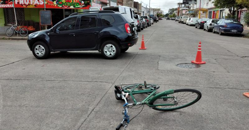 El siniestro ocurrió esta mañana en Chacabuco y Coronel Su�rez