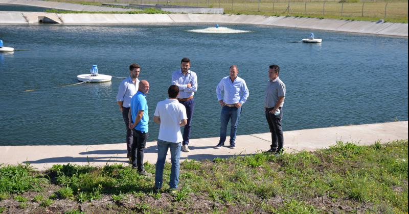 Finalizó la obra de ampliación del servicio de cloacas en Loma Negra