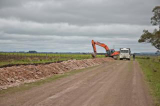 Licitaron obras de mantenimiento de alcantarillas en caminos rurales