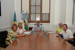 Galli se reunioacute con autoridades de Bomberos Voluntarios