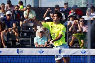 Chingotto formó parte de uno de los duelos de semifinales