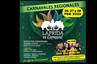 Continuacutea hoy la edicioacuten 2022 de los Carnavales Regionales