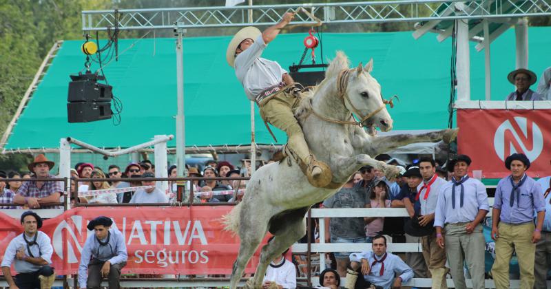 El cierre del Festival de Doma y Folklore en imaacutegenes