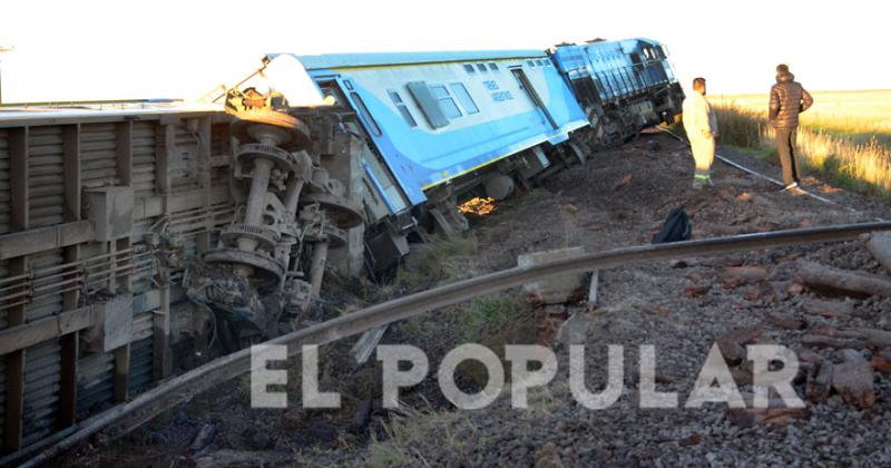 La cobertura del descarrilamiento en fotos