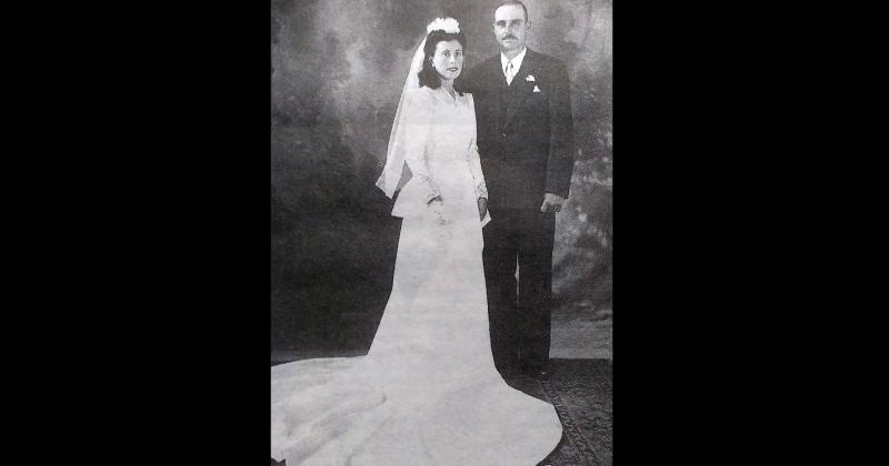 El 15 de diciembre de 1945 era celebrado el enlace matrimonial de Rosa Duca y Aníbal Emilio Staheli