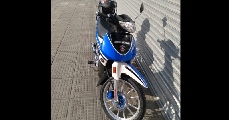 Buscan una moto robada el martes a la madrugada