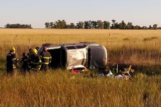 Fatal accidente- murioacute una mujer en un vuelco cerca de Boliacutevar