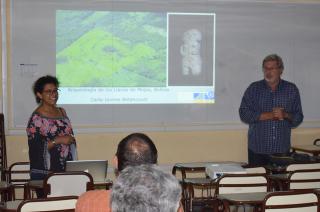 Jaimes Betancourt brindó una conferencia en la Facultad de Ciencias Sociales