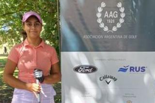 Malena Bahía compitió en un torneo nacional en M18