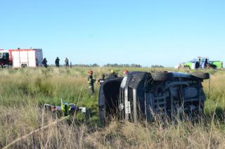 Mejoroacute la mujer de Santa Teresita herida tras el vuelco