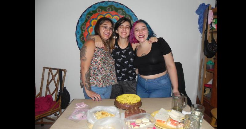 Matilda cumplió 21 años y lo festejó junto con su hermana Violeta y Bianca (Foto- Chino Merlos)