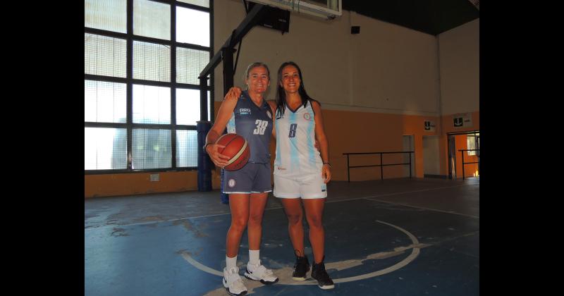 Natalia Milo y Susana Broto forman parte de las selecciones de Argentina que disputarn el torneo de Maxibsquet en Paran