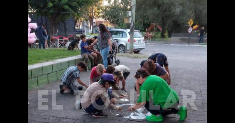 Una hermosa y esperada jornada por la paz se realizó el domingo en la plaza central sierrabayense