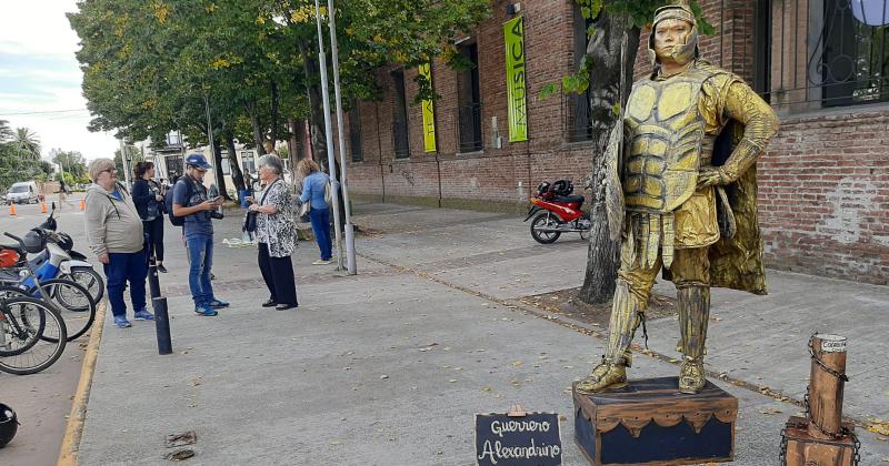 Este fin de semana se desarrolla el 9ordm Festival Internacional de Estatuas Vivientes