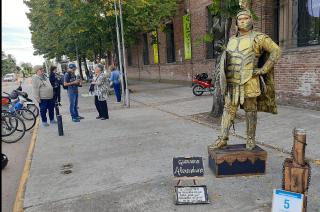 Este fin de semana se desarrolla el 9ordm Festival Internacional de Estatuas Vivientes