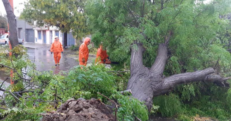 Varias ciudades de la provincia afectadas por el temporal