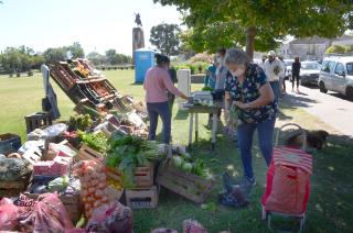 Feria de verduras en tres puntos de la ciudad