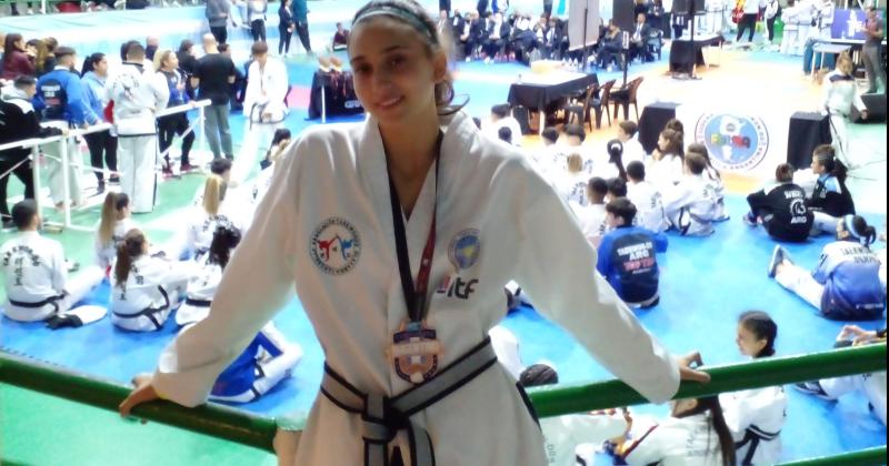 Agustina Gonz�lez se quedó con la medalla de bronce