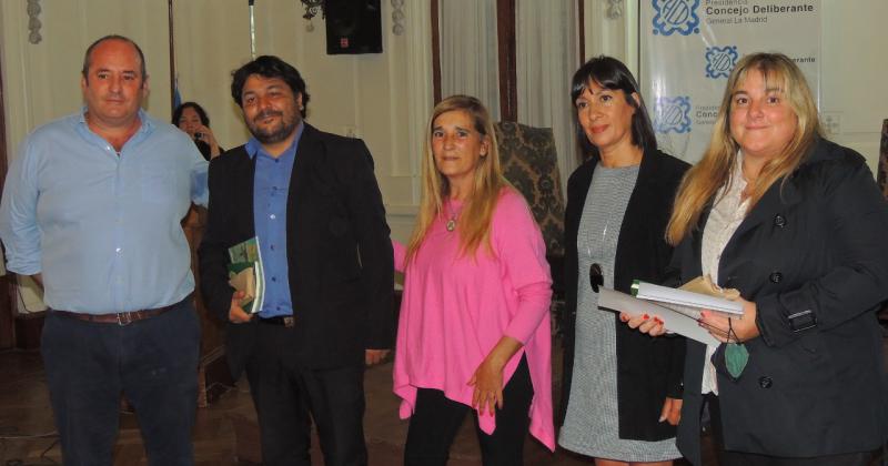 Susana Alonso fue reconocida en el HCD de General La Madrid