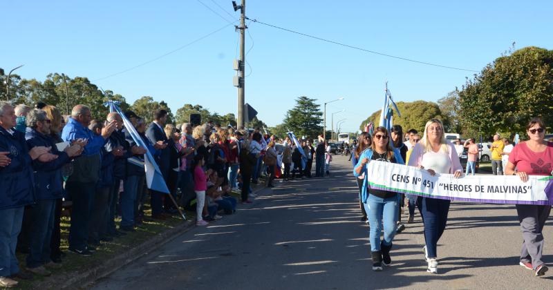 Galeriacutea de fotos del acto de Malvinas 