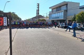 La largada de la prueba con muchos atletas