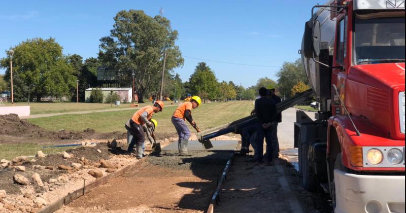 Comenzó la construcción de la bicisenda Diego Wagner Clar