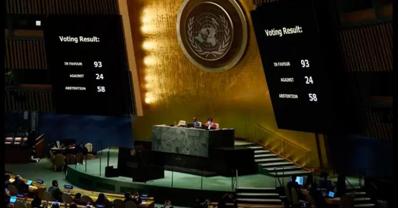 La Asamblea General de la ONU suspendioacute a Rusia del Consejo de DDHH