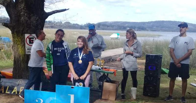 Ludmila Salvatierra quedó segunda en su categoría