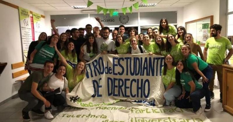 La agrupación PUA mantuvo la conducción en la Facultad de Derecho