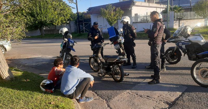 Este jueves se labraron 21 actas de infracción a motos