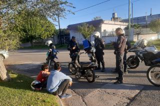 Este jueves se labraron 21 actas de infracción a motos