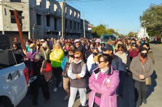 Se realizó el Vía Crucis a la Virgen de la Loma