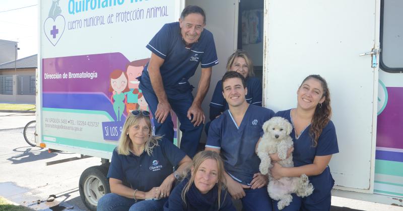 El Quirófano Veterinario Móvil estar� en Loma Negra