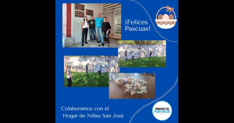 Proyecto Peronista colaboroacute con el Hogar de Nintildeas San Joseacute