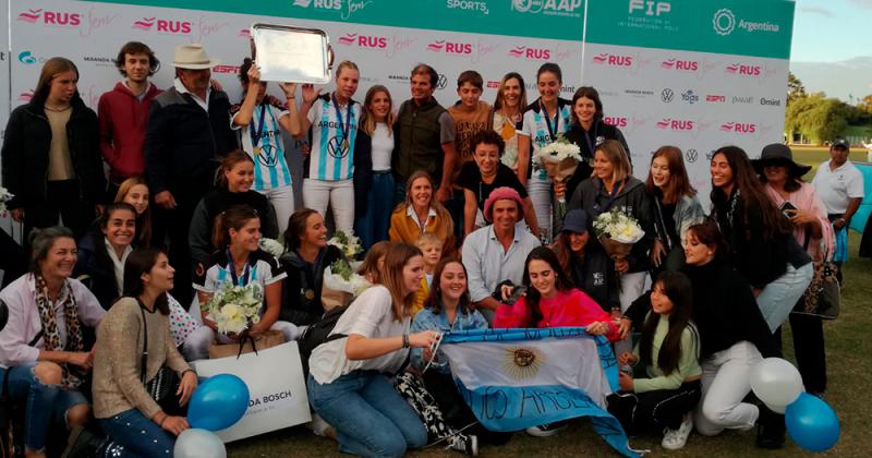 La Argentina festejó el título en Palermo