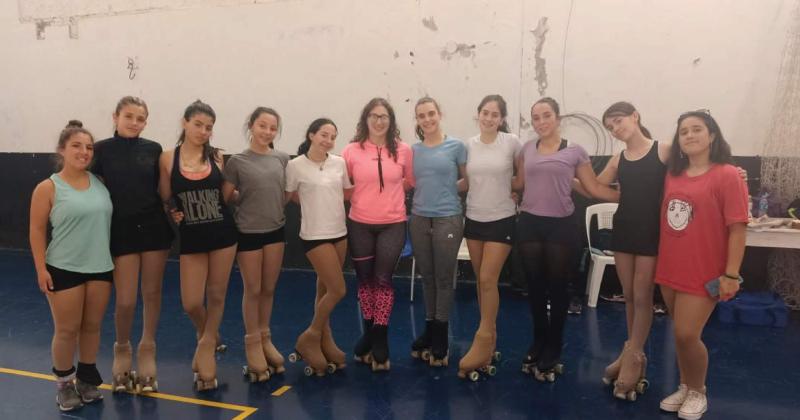 Las patinadoras tuvieron una jornada especial