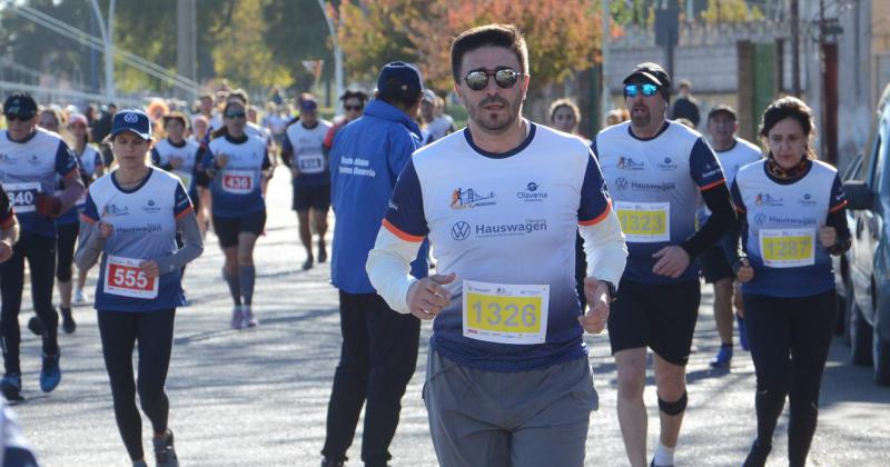 El intendente Ezequiel Galli corrió en 5K