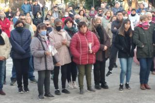 Loma Negra- La Marcha de las Velas tuvo una amplia convocatoria