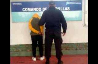 El joven fue aprehendido en el Microcentro local