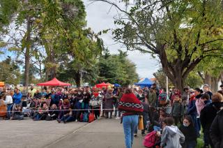 Exitoso festival del Diacutea de la Danza en Racing 