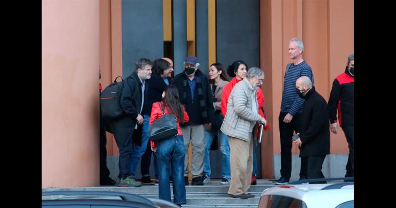 Robert De Niro ayer de recorrida por Ciudad de Buenos Aires