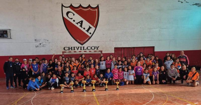 Un nutrido grupos de jugadores se presentó en Chivilcoy