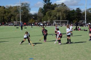 La actividad tuvo lugar el pasado domingo en la cancha sintética