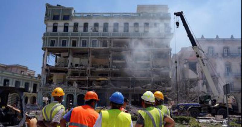 Explosioacuten en un hotel en La Habana- ocho muertos 30 heridos y 13 desaparecidos 