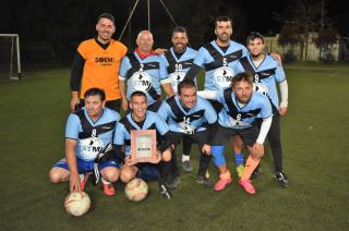 El equipo de Sindicato Municipal campeón en la categoría masculina